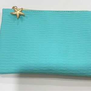 New Ipsy Elegant Turquoise Clutch-Cosmetic Bag